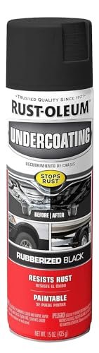 Rust-Oleum 248657 Rubberized Undercoating Spray, 15 oz,...