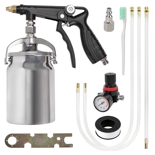 Zeinlenx Undercoating Spray Gun with 1000CC Aluminum Cup,...