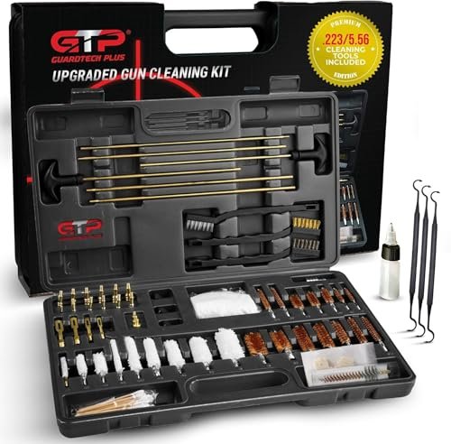 GuardTech Plus Universal Gun Cleaning Kit – Pro-Grade...