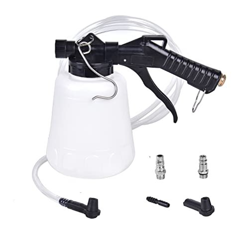 Aain Vacuum Brake Fluid Bleeder Kit with 2 Metal...