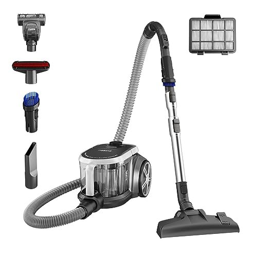Eureka Bagless Canister Vacuum Cleaner, Lightweight Vac for...