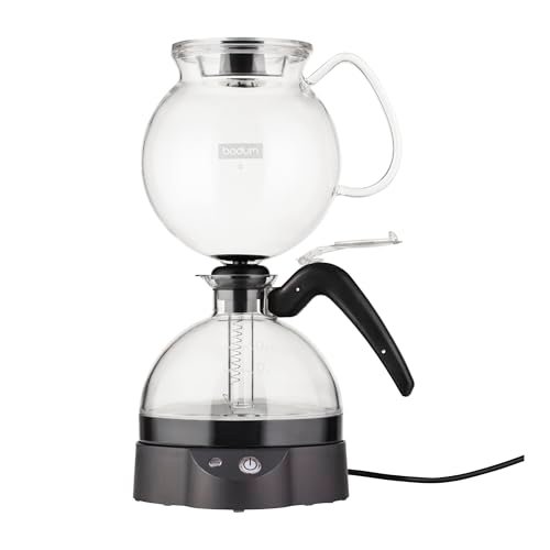 Bodum 34oz ePebo Electric Vacuum Coffee Maker, BPA-Free...