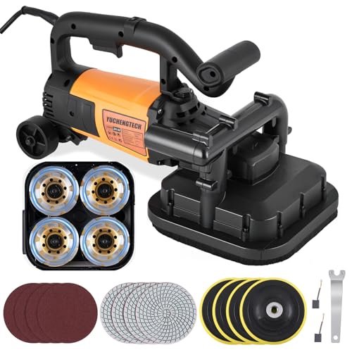 4-Head Concrete Grinder Set 4