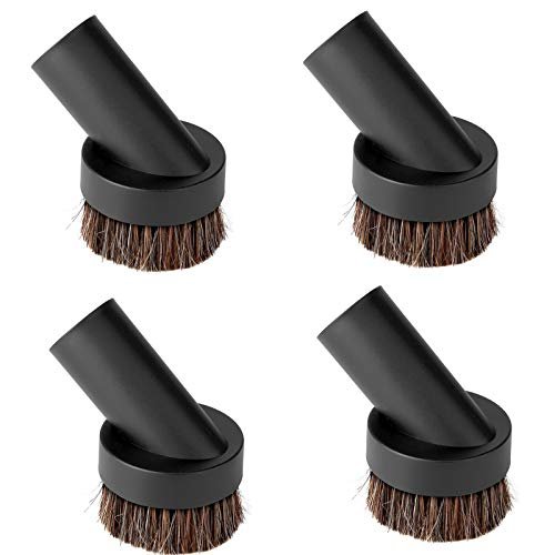 Lamoutor 4Pcs Soft Bristle Vacuum Brush Round Brush Vacuum...