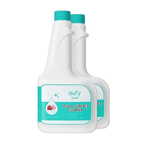 eufy RoboVac Hard Floor Cleaning Solution (2 Bottles),...