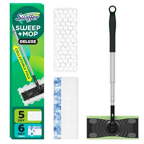 Swiffer Sweep & Mop Deluxe 2-in-1 Floor Mopping and...