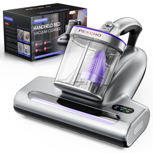 PEXCHO PM600 Mattress Vacuum Cleaner with UV-C Light,15kPa...