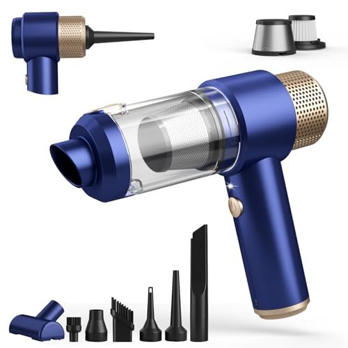 Vizeusvac Car Vacuum Cleaner, 16000PA Mini Car Vacuum...