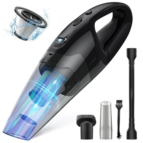 BSRCO Handheld Vacuum Cordless Rechargeable, Car Vacuum...