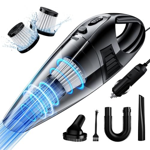 Handheld Car Vacuum Cleaner with 8000PA Powerful Suction,...