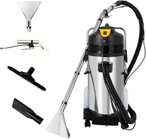 40L Commercial Carpet Cleaning Machine, 3-in-1 Carpet...