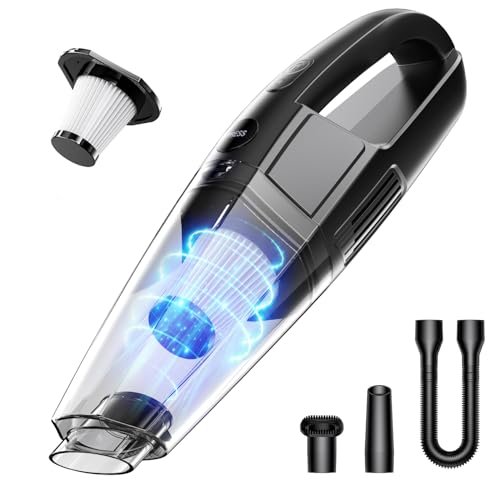 BSRCO Handheld Vacuum Cordless Rechargeable 8000PA, Car...