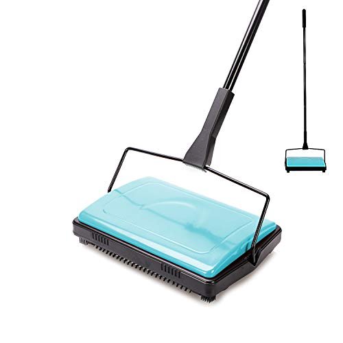 Yocada Carpet Sweeper Cleaner for Home Office Low&Undercoat...