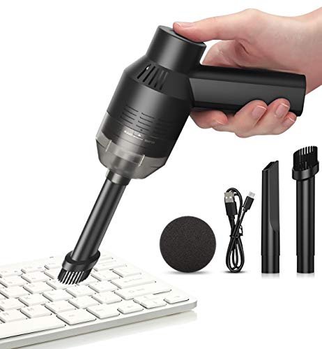HONKYOB [Upgrade] Mini Vacuum Cordless Vacuum Keyboard...