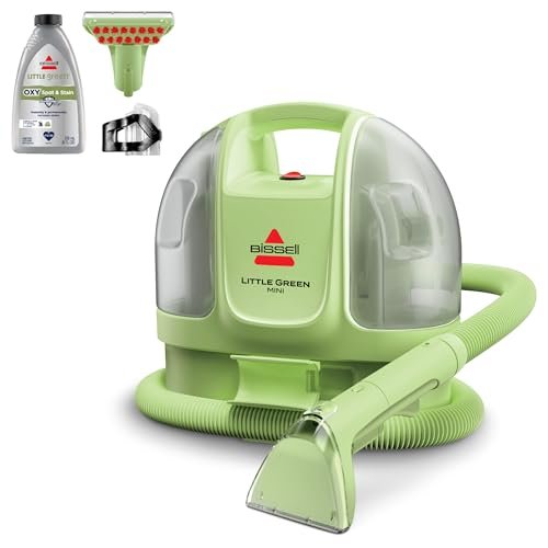 BISSELL Little Green Mini Portable Carpet and Upholstery...