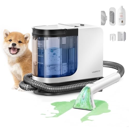 uwant Portable Carpet Cleaner 18Kpa Powerful Suction Spot...