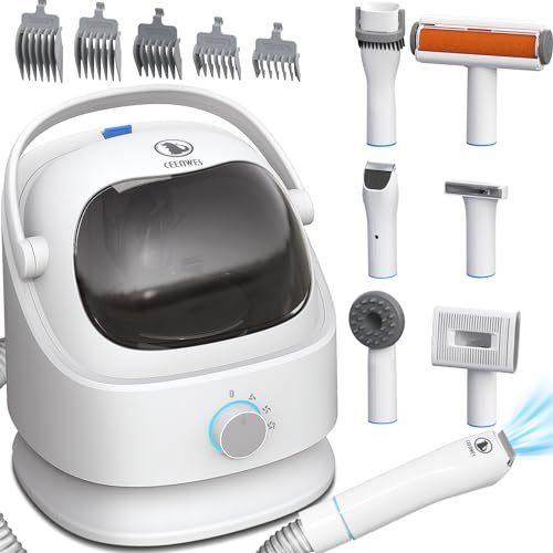 3L Dog Grooming Vacuum Dog Grooming Kit Professional Dog...