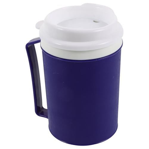 Hemoton Vacuum Insulated Mug with Lid,Elderly Drinking Cup...