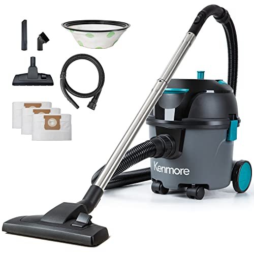 Kenmore KW3010 Bagged Canister Vacuum 3 Gallon Lightweight...