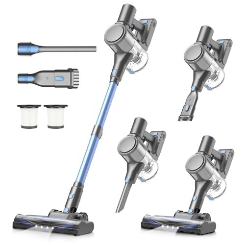 Zefiro Cordless Vacuum Cleaner for Home,450W /40Kpa 50Mins...