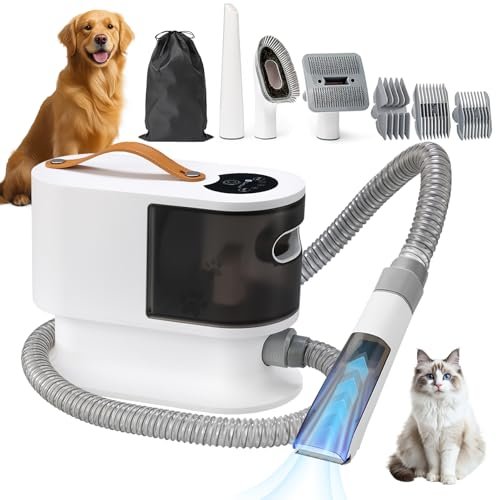 Bluecare Dog Grooming Vacuum, Dog Grooming Kit with Low...