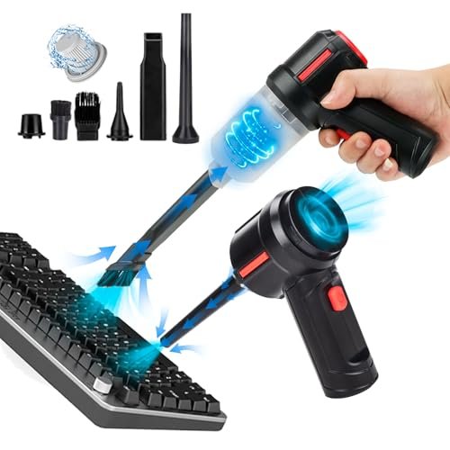 Meudeen Air Duster - Computer Vacuum Cleaner - for...