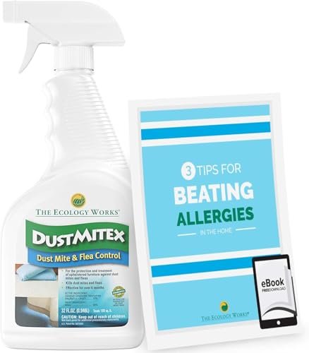 DustmiteX Spray - Allergy & Asthma Relief - Removes Dust...