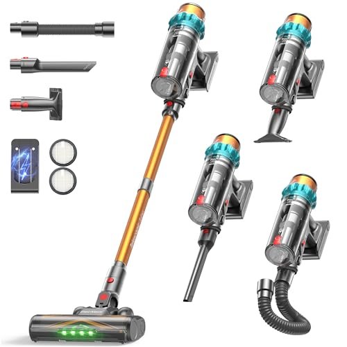 ElecKeys Cordless Vacuum Cleaner, Upgraded 580W 48KPA...