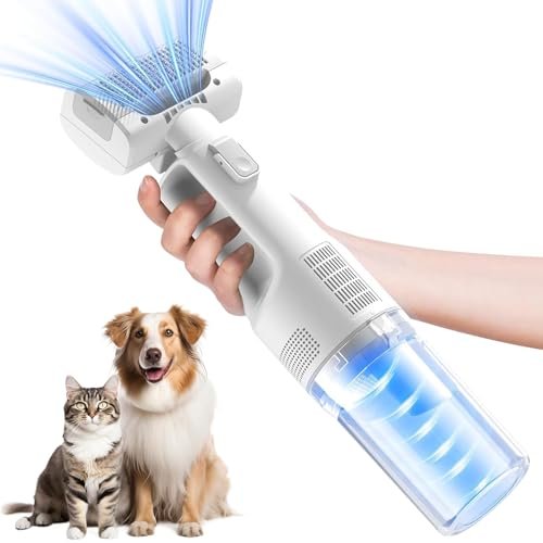 itutn Dog Vacuum for Shedding Grooming, Pet Grooming Vacuum...