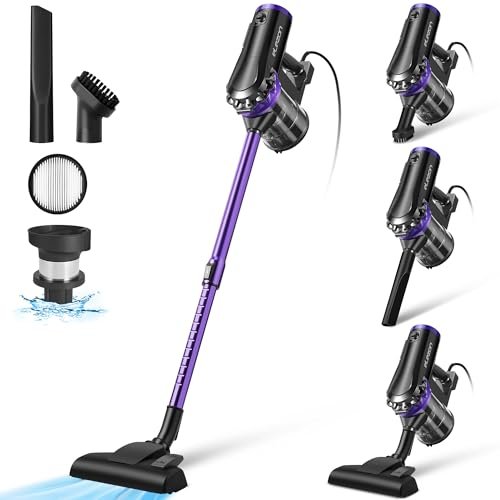 elezon F800 Corded Vacuum Cleaner 500W, 18KPa Powerful...