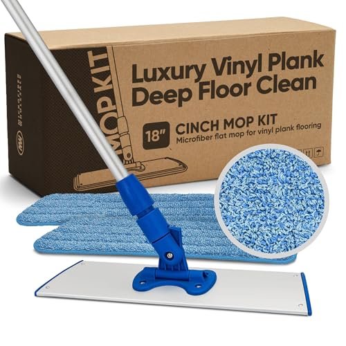 Microfiber Wholesale 18” Luxury Vinyl Plank Floor Mop |...