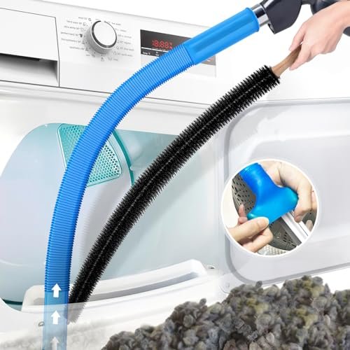 PetOde 2 Pieces Dryer Vent Cleaner Kit Compatible with...