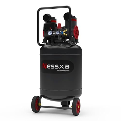 14 Gallon Ultra Quiet Air Compressor with 2 Quick...