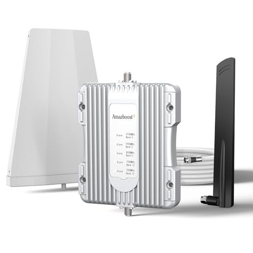 Amazboost Cell Phone Booster for Home, Cell Phone Signal...
