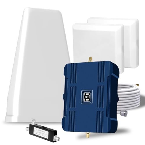 Cell Phone Booster for Home & Multi-Room,Up to 7,000 sq...