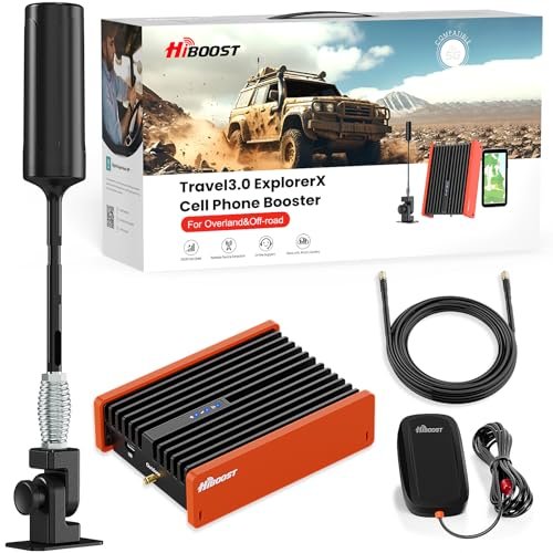 HiBoost Cell Phone Signal Booster for Overland and Off-road...