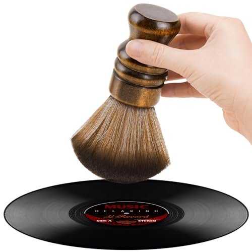 NiHome Vinyl Record Cleaning Brush, Anti-Static Soft LP...