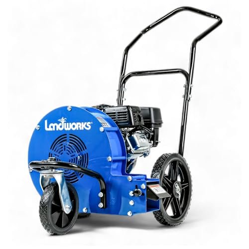 Landworks Leaf Blower Wheeled Walk Behind Jet Sweep...