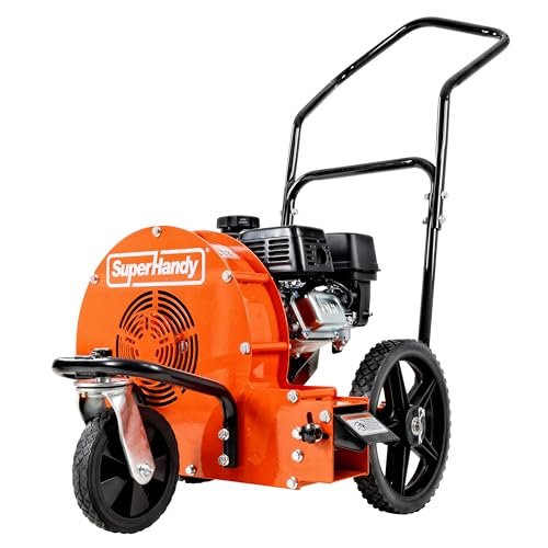 SuperHandy Walk Behind Leaf Blower – 7HP 209cc, 4-Stroke,...