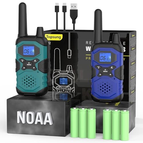 Topsung 2 Way Radios for Adults Long Range Walkie Talkies...