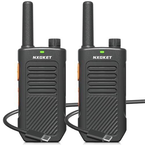 Walkie Talkies, NXGKET Walkie Talkies for Adults – 2 Pack...