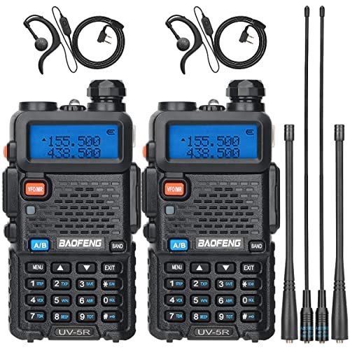 Baofeng UV-5R Radio Ham Radio Handheld Long Range UV5R...
