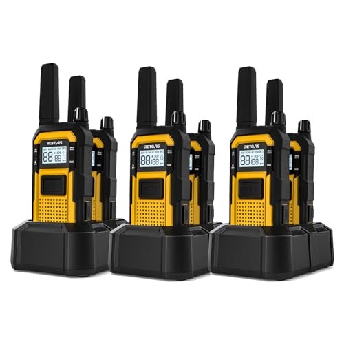Retevis RB48 2 Way Radio Long Range, IP67 Waterproof...