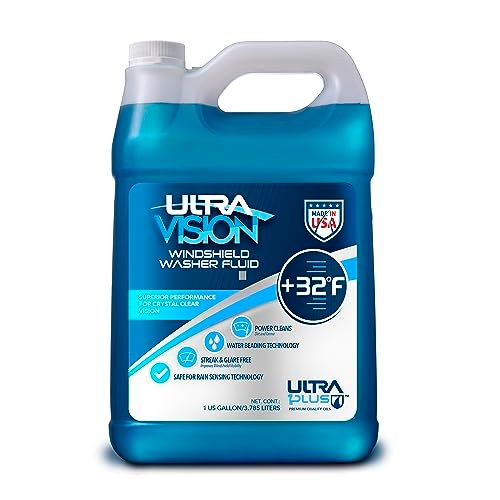 UltraVision Windshield Washer Fluid - Advanced Formula for...
