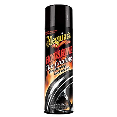 Meguiar's Hot Shine High Gloss Tire Coating, Give Tires a...