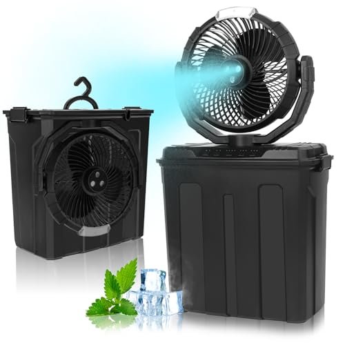 Summer Must-Have Portable Water Misting Fan - Instant...