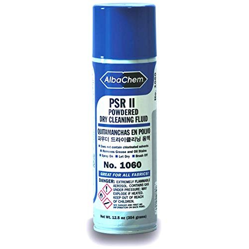 AlbaChem PSR II Powdered Dry Cleaning Fluid Can Spray...