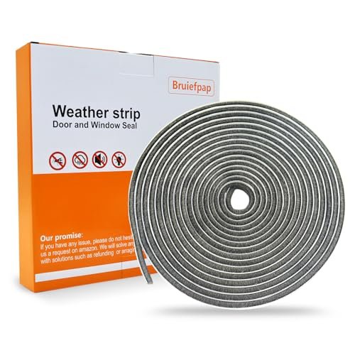 39.4FT Brush Weather Stripping, Neat Pile Self Adhesive...