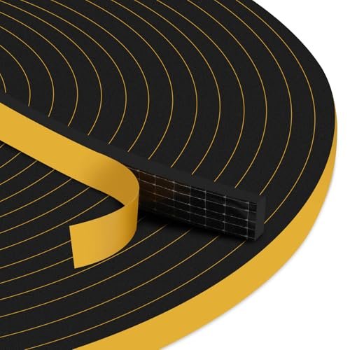 Ninsula 33Ft Door Weather Stripping, (1/2in x 1/4in),...