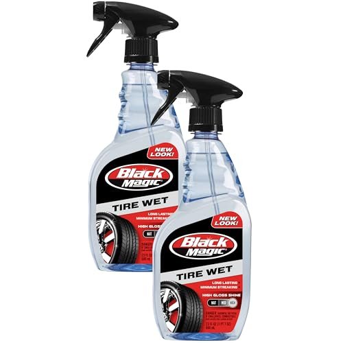 Black Magic 120217 Tire Wet, 23oz (Pack of 2) -...
